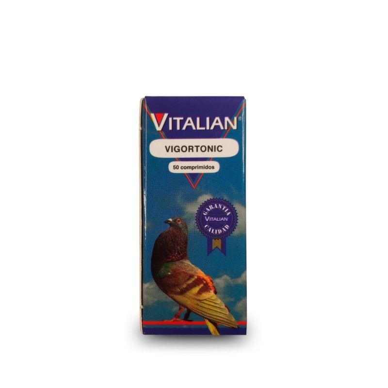 VITALIAN Vigortonic 50 Comp – Energía y Vitalidad para Palomos y Aves VITALIAN Vigortonic 50 Comp – Energía y Vitalidad para Palomos y Aves