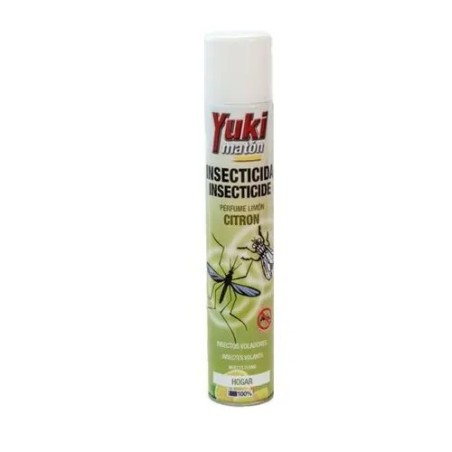 Yuki Matón Insecticida Spray Hogar Limón 750 ml – Protección Eficaz