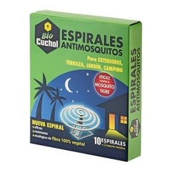 Cuchol 10 Espirales Antimosquitos – Protección Duradera