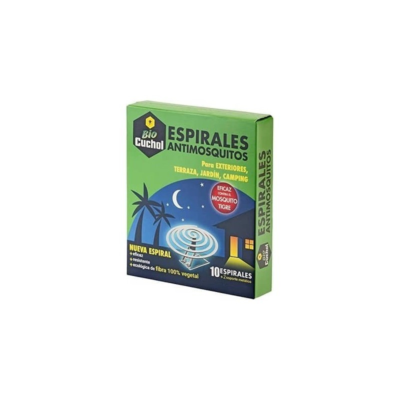 Cuchol 10 Espirales Antimosquitos – Protección Duradera