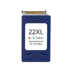 HP 22XL Color Cartucho de Tinta Remanufacturado - Reemplaza C9352AE/C9352CE