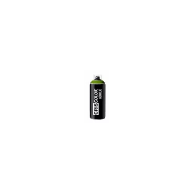 Pintura Spray Acrylic Verde Amarillento RAL 6018 – 400 ml Criscolor