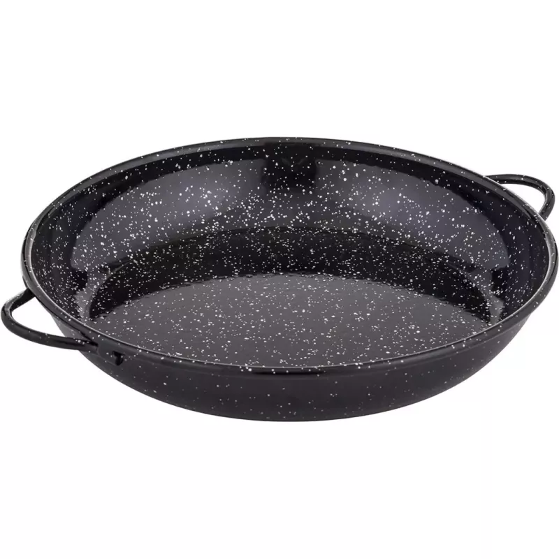 CAZUELA ESMALT.LLANA 32CM