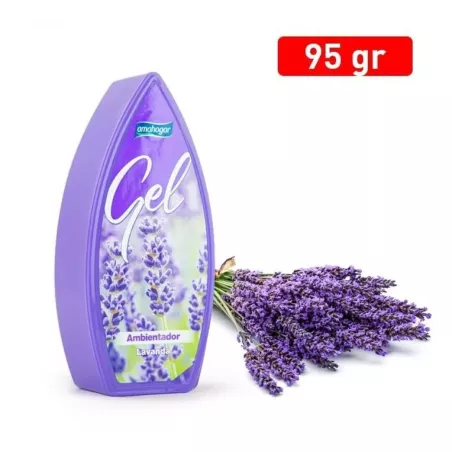 Amahogar Ambientador De Gel Lavanda clasico 95gr