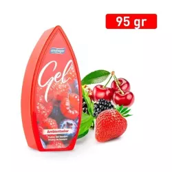 Amahogar Ambientador De Gel Frutas Del Bosque clasico 95gr