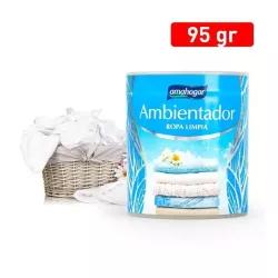 Amahogar  Lata Ambientador 95gr ROPA LIMPIA