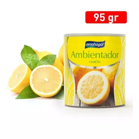 Amahogar Lata Ambientador 95gr Limon