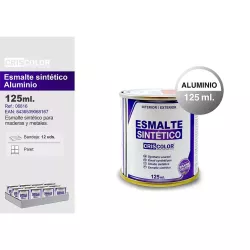 Criscolor Esmalte Aluminio 125ml | Acabado Brillante y Resistente