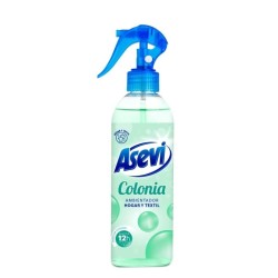 ASEVI Ambientador Spray Colonia 400 ml | Aroma Fresco y Duradero