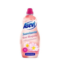 Asevi Suavizante Rosa Mosqueta 1,5 L | 60 Lavados | Aroma Duradero